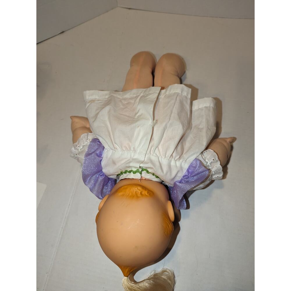 Vintage 1993 Rose Art Kewpie Babies Doll 16" Tall Giggles Laughs Works - Picture 6 of 9